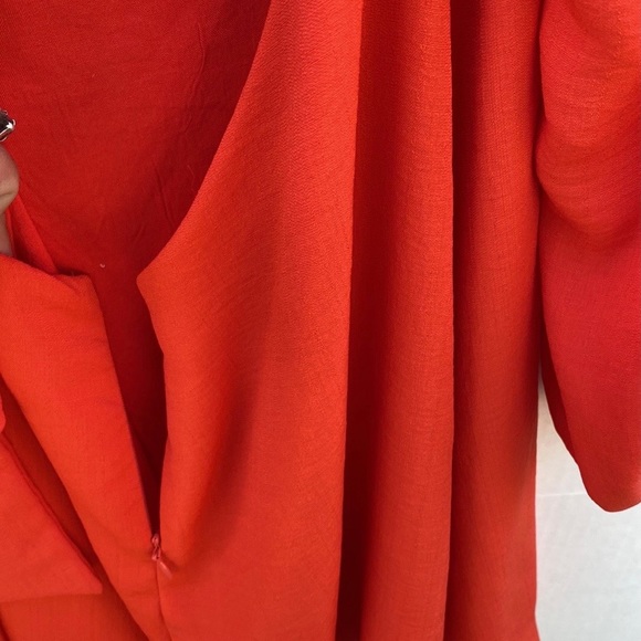 Princess Polly Womens Size 12 Yolanda puff sleeve red mini dress - Picture 9 of 11